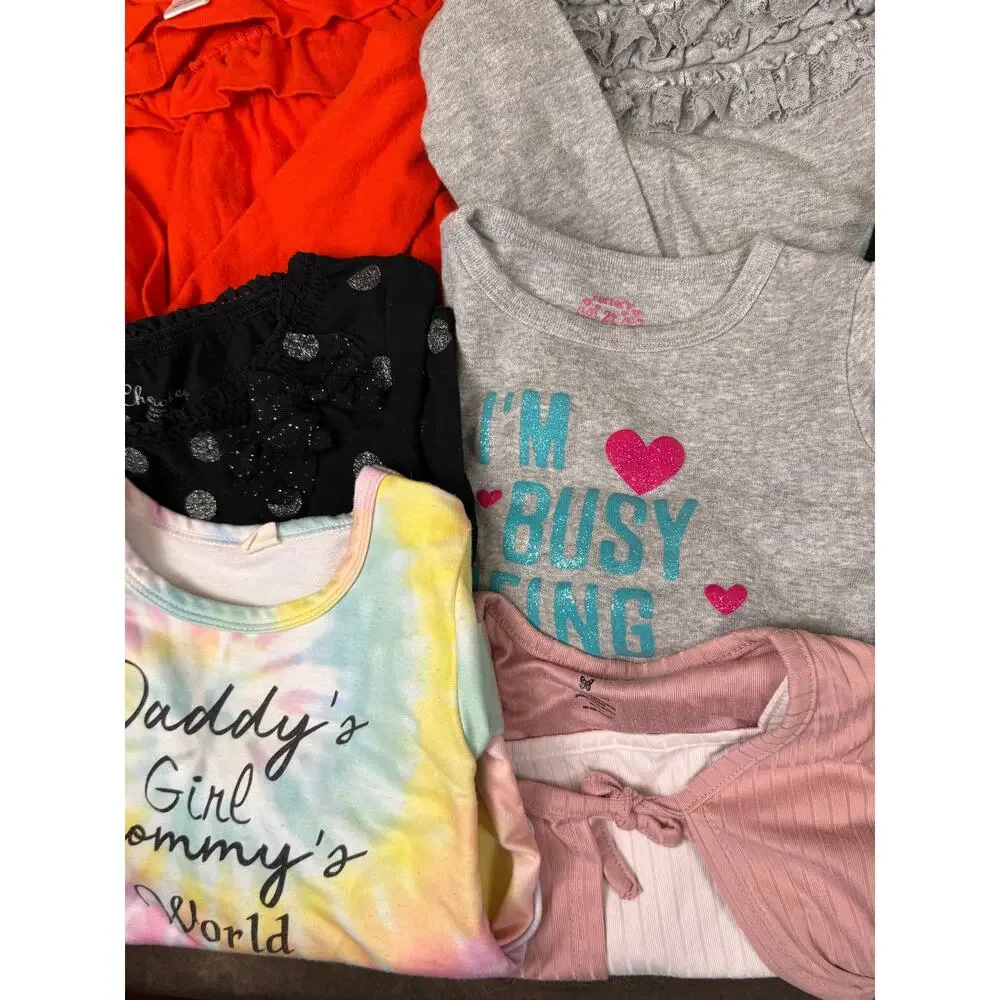 Girls 2T Fall Winter Clothing Lot Carter's Disney Minnie Pajamas #991